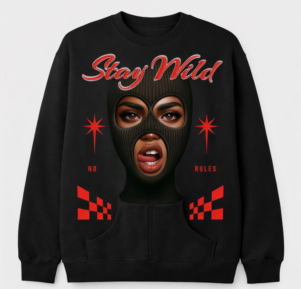 Stay Wild Crew Neck