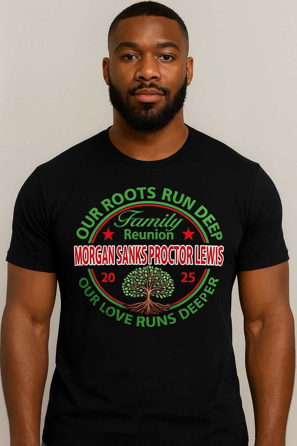Morgan • Sanks • Proctor • Lewis Family Reunion 2025 cruise shirts