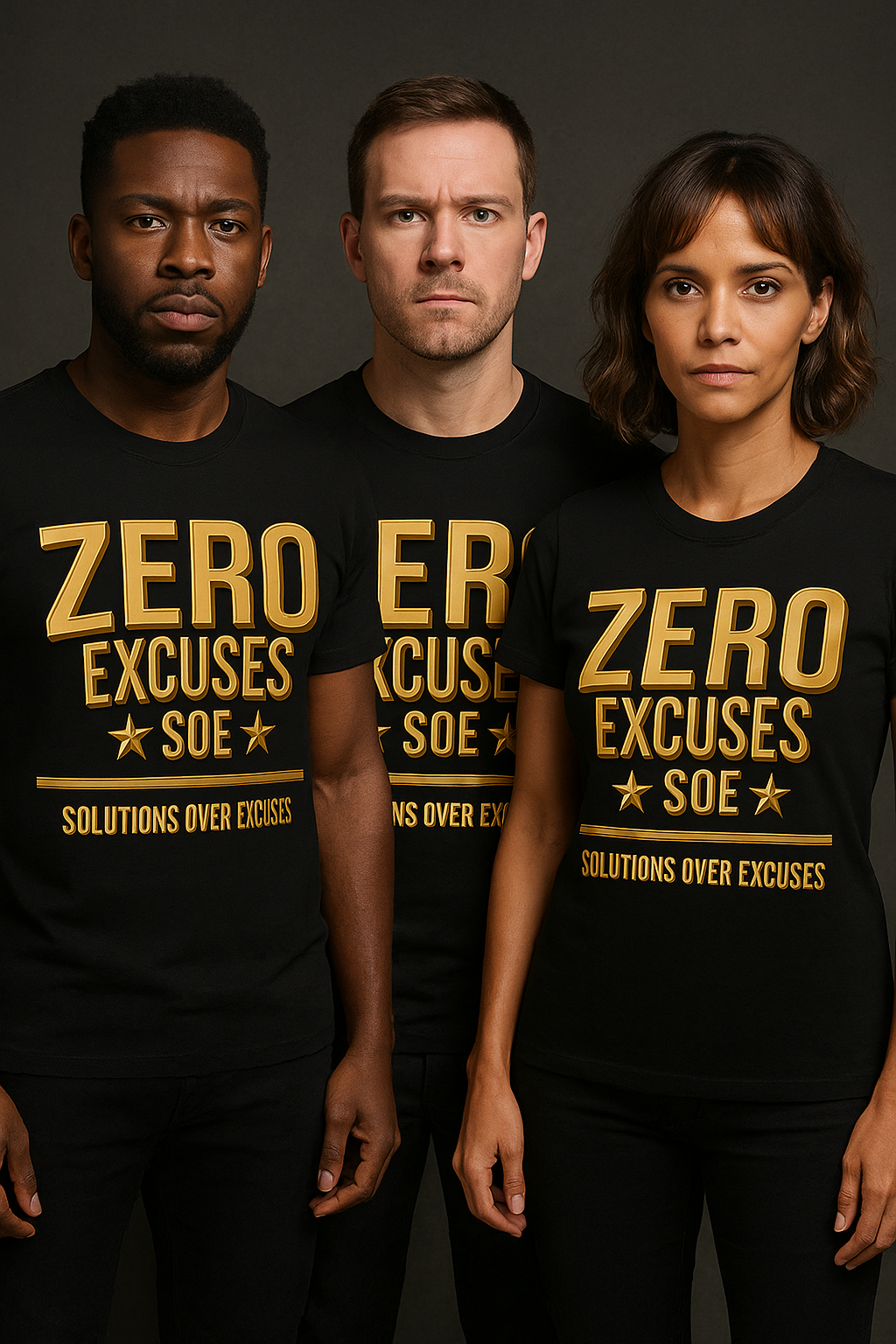 Zero Excuses T-Shirt No excuses. No shortcuts. Just results.