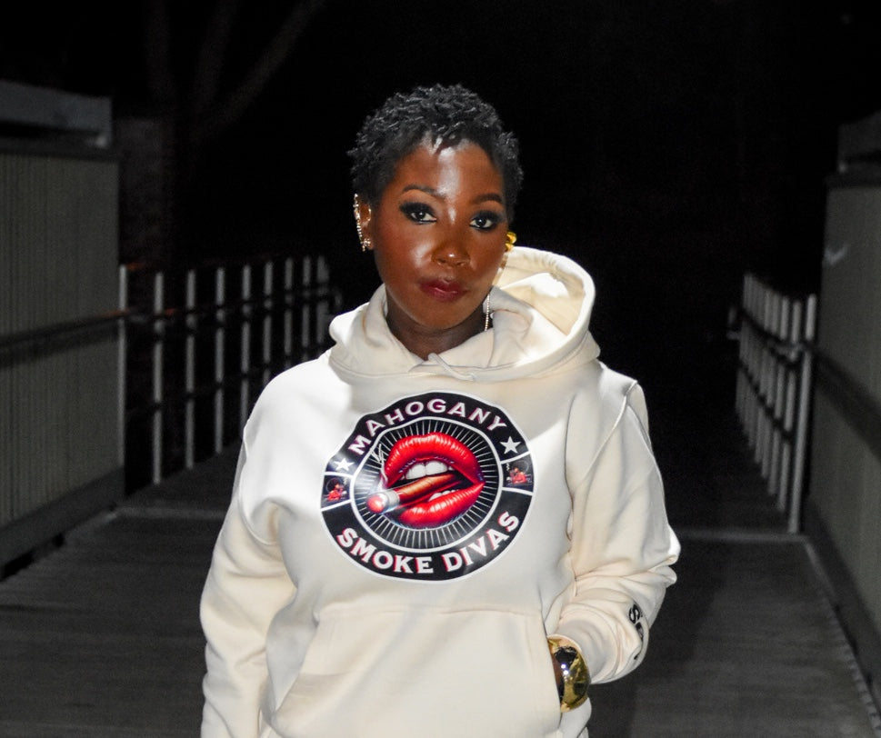 Mahogany Smoke Diva Hoodies