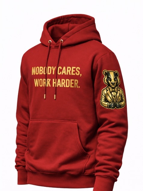 Nobody Cares. Work Harder.™ Hoodies