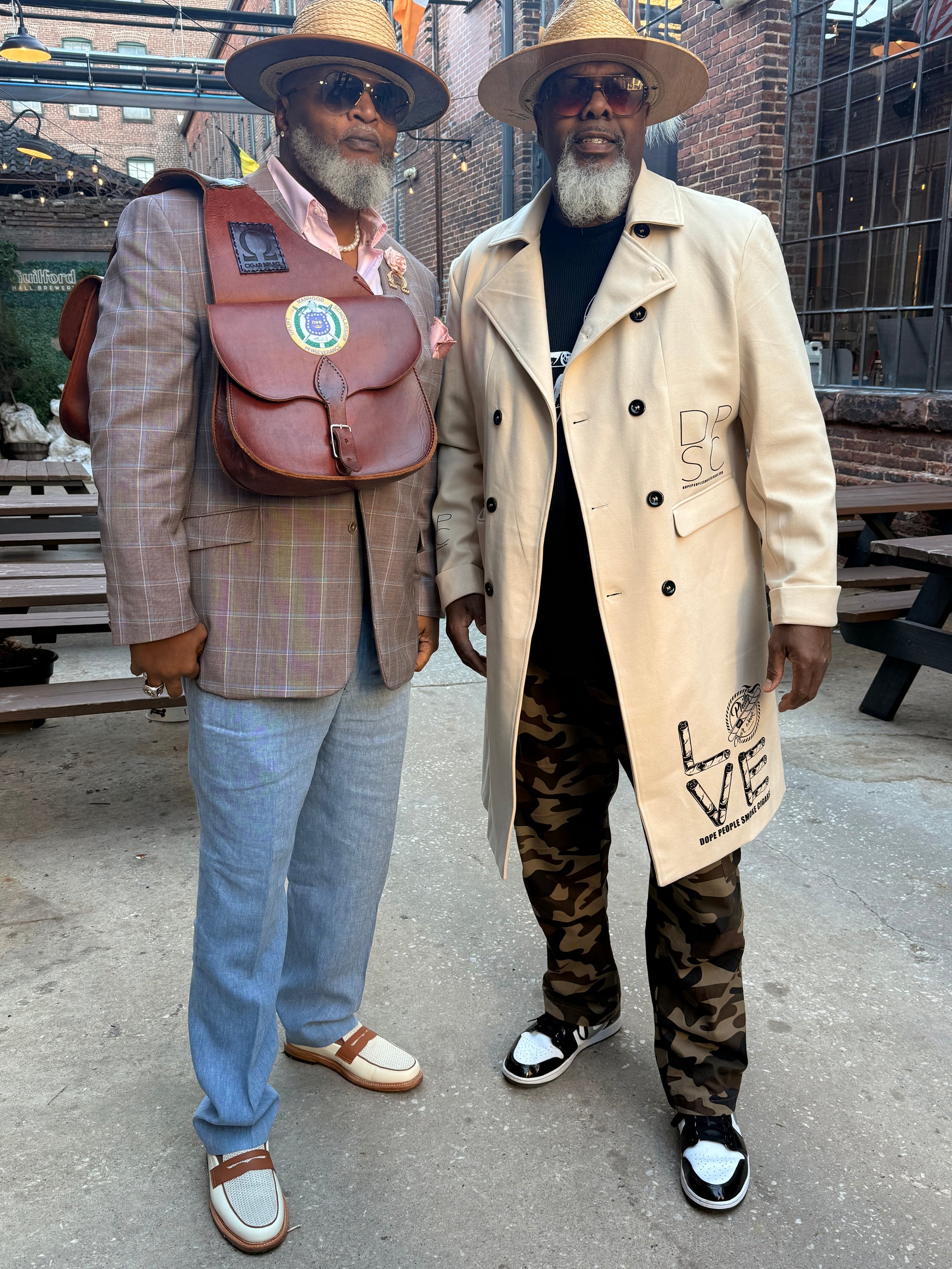 Dope People Smoke Cigars Trench